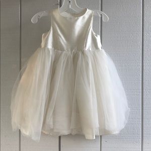 Flower Girl Ivory Dress